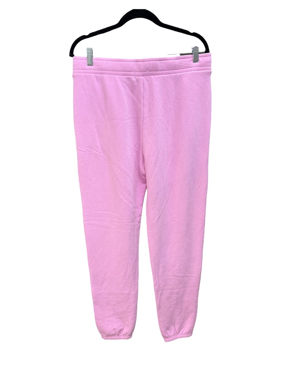 UGG Pink Fleece Logo Drawstring Joggers Sweatpants Large - Picture 4 of 8
